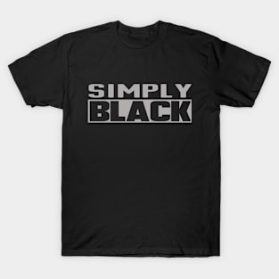 Simply BLACK T-Shirt